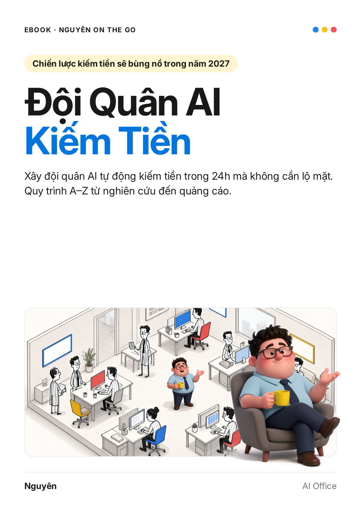 Bìa Ebook Đội Quân AI Kiếm Tiền